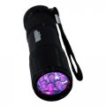 Hqrp Professional 365 Nm 9 Led Leak Detection Blacklight Flashlight Plus Sun Meter