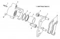 Polaris Ranger Caliper Mount Assembly Genuine Oem Part Qty 1