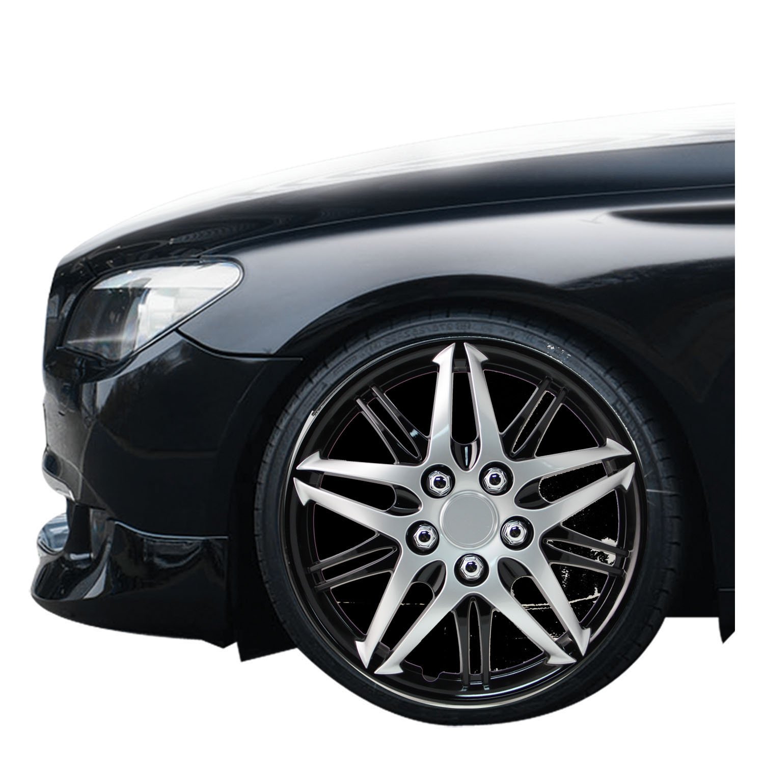 Pilot Automotive Wh54415cblk Formula Performance Series Silver 15