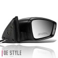 Auto Dynasty Vw1321150 Factory Style Passenger Right Side Mirror Manual Folding Adjust Compatible With Vw Jetta 11-15 Textured
