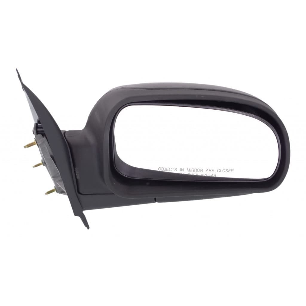 Passenger Side Door Mirror For Gmc Envoy Xuv 2004 Black Manual Foldaway Replacement Gm1321264 And 15287071