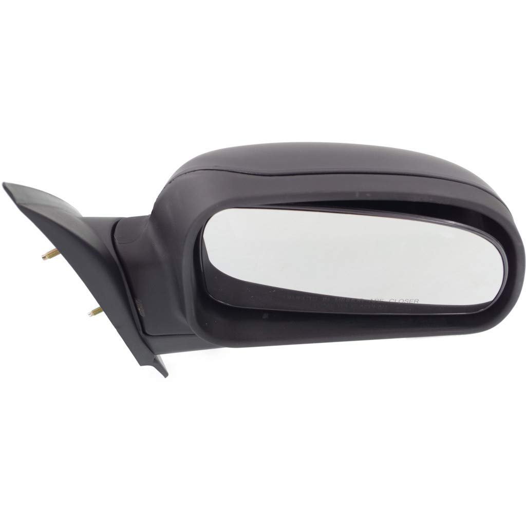 Passenger Side Door Mirror For Gmc Envoy Xuv 2004 Black Manual Foldaway Replacement Gm1321264 And 15287071