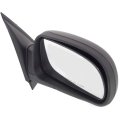 Passenger Side Door Mirror For Gmc Envoy Xuv 2004 Black Manual Foldaway Replacement Gm1321264 And 15287071
