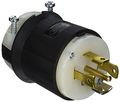 Hubbell Hbl2811 Locking Plug 4 Pole 5 Wire 30 Amp 120 208v L21-30p 