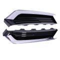 1pair Lower Bumper Grille Fog Light Cover Front Left Right For Cadillac Ct6 2016 2017 2018 Replace 84086028 84086027 