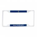 State Of Michigan Flag License Plate Frame For Front Or Back Car Vehicle Truck 