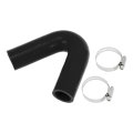 1 Set 30mm 18 Id 102mm 4 02 Length 135a Black Car Silicone Hose With Clamps Coolant Universal 