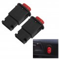 Hazard Light Switch Button Double Flash Warning Controller Emergency For Motorcycle Motorbike Scooter