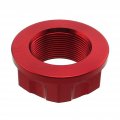 Tc-motor M22 X 1mm Aluminum Steering Stem Nut For Crf50 Xr50 Klx110 Kx65 Kx85 Drz110 Rm85 Ttr50 Ttr110 Ttr125 Pit Dirt Bike Red