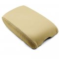Center Console Lid Armrest Cover Leather For Toyota Avalon 2000 To 2004 Beige Skin Replacement Part Only 
