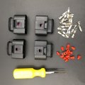 4pcs Ignition Coil Connector Repair Kit Harness Plug 1pcs 0 3cm Space Take-up Tool Compatible With Audi Vw 4b0 973 724