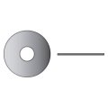 Seachoice Mp4797sc 10 Stainless Steel Fender Washers 6 Pieces 