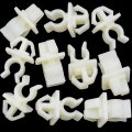 Rexka 10pcs Car Hood Prop Mount Holder Clip For Toyota 53452-90351 Pickup Truck 4runner T100 Land Cruiser Rav4 