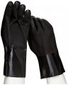 West Chester 1027rf Cotton Glove Pack Of 12 Orange Large Safety Work Gloves With Pvc Coating Foam Lining Gauntlet Cuff Wing 