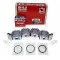 Prk951 Piston And Ring Kit Standard For 2000 2008 Toyota Celica Corolla Matrix 1 8l L4 16v Dohc 1794cc 1zz-fe Engine 