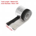X Autohaux Car Heat Shroud 3 8 Id 2ft Aluminized Sleeving Insulated Shield Sleeve Wire For Od Fuel Lines Protection