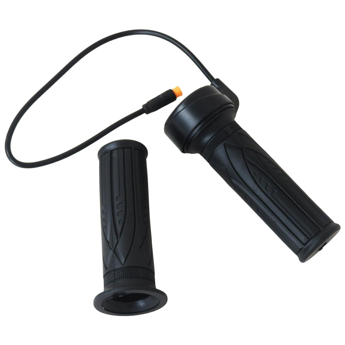 20x Full Twist Throttle Grip 3 Pin Water Proof Connection For Ebike 12v-72v Electric Bike With Waterproof Connector E-scooter