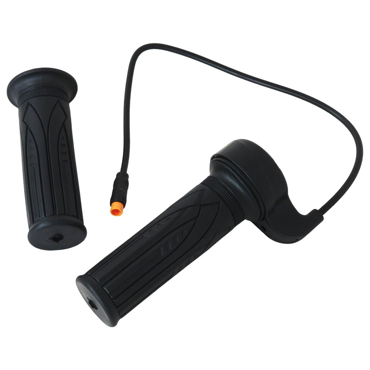20x Full Twist Throttle Grip 3 Pin Water Proof Connection For Ebike 12v-72v Electric Bike With Waterproof Connector E-scooter