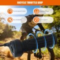 20x Full Twist Throttle Grip 3 Pin Water Proof Connection For Ebike 12v-72v Electric Bike With Waterproof Connector E-scooter