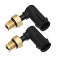 2 Pcs Suspension Elbow Air Strut Repair Kits For Jeep Grand Cherokee 2011 2020 Dodge Ram 1500 Replace 68084809aa Without Hose 