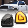 Nslumo Led Side Mirror Turn Signal Lights For 2010-2018 Dodge Ram 1500 2500 3500 Pickup Amber Towing Blinker Lamp Left Right