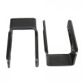 Pair Rear Leaf Spring Shackle Kit 2pc W Bushing Replacement For Chevy Blazer S10 Gmc Jimmy S15