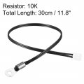 Uxcell 10k Ntc Thermistor Probe 11 8 Inch Sensitive Temperature Temp Sensor For Air Conditioner