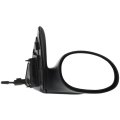 Passenger Side Door Mirror For Chrysler Pt Cruiser 2004 To 2009 Manual Remote Non Heated Folding Textured Black Type 1 Wagon 