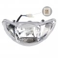 Minho Motorcycle Headlight Benteng Lamp Assembly For 50cc Chinese Scooter Moped Parts Halogen 12v 35w Yellow Light