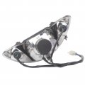Minho Motorcycle Headlight Benteng Lamp Assembly For 50cc Chinese Scooter Moped Parts Halogen 12v 35w Yellow Light