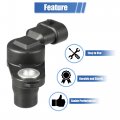 Uxcell 2 Pcs Engine Camshaft Position Sensor For Chevrolet Cobalt No 12584079 12571266 12568715 Black Plastic Metal