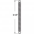 Handyman Springs Sp 9674 Extension Spring Steel Construction Nickel-plated Finish 0 062 Ga X 5 8 In 8-1 2 Closed Single Loop