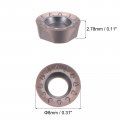 Carbide Turning Inserts Rpmt08t2mo-js Nz3308 Cnc Lathe Indexable K21 Tool