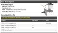 Brake Master Cylinder With Reservoir Compatible 1990-1997 Honda Accord