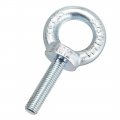 Uxcell Lifting Eye Bolt M12 X 50mm Male Thread C15 Carbon Steel For Hanging Pack Of 5