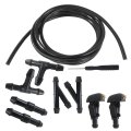 Front Windshield Washer Jet Kit For Ford F150 2004 2013 Spray Nozzles With Hose And Fittings Replaces 3w7z17603aa 
