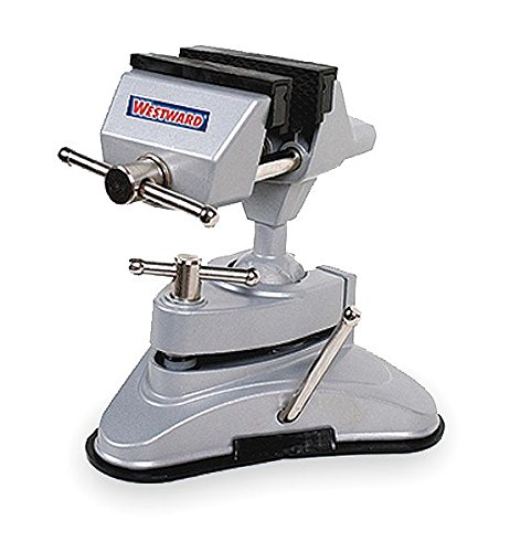 Westward 3fdh8 Vacuum Base Vise 2 3 4 In
