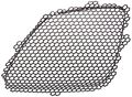Sherman Replacement Part For Pontiac G6 Driver Side Grille Assembly Partslink Number Gm1200539 