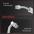 A-premium Power Steering Hose Pressure Line Assembly Compatible With Lincoln Continental 1995-2002 V8 4 6l To Rack