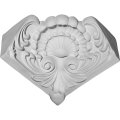 Ekena Millwork Mic02x03li Lisbon Corner For Moulding Profiles 1 4 H X 3 8 P White 