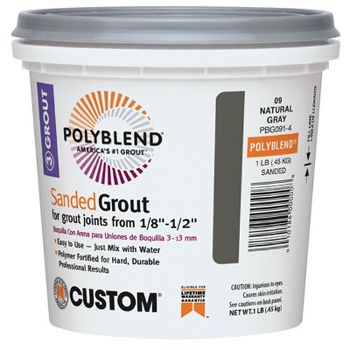 Custom Bldg Products Pbg1221-4 Linen Sanded Grout