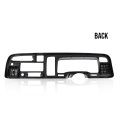 Dash Bezel Radio Trim Panel For Dodge Ram 1994 1995 1996 1997 Surround Dashboard Instrument Cover 55114870-1 Black