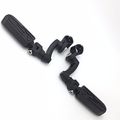 Smt-black Adjustable Highway Peg Mounting Kit Lightning Footrest For V-star Roadstar Suzuki Boulevard Equipped With 1 Inch 25mm 