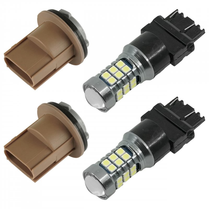 2x Led Tail Light Bulb And Socket For Polaris Rzr 800 S 4 2009 2014 Sportsman Ace Xp X2 Models