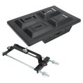 Heavy Duty Battery Hold Down With Adjustable Bracket Universal Tray For 27 30 31 Series Batteries Sturdy Abs Material Car And 