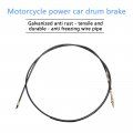 Minho High-carbon Steel Motorcycle Rear Brake Cables 195mm 76 7 Fit For Chinese Gy6 50cc 125cc 150cc Scooter Moped