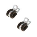Electrical Clamp Alloy Steel Zinc Plated Natural Finish Screw Attachment Method Alx-pau-mm-86103-cl360a50 In By 1 5 4 Round 