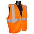 Radians Sv25-2zom-xl Economy Class 2 Fire Retardant Vest With Zipper Closure X-large Orange 