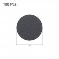 Uxcell 1-inch Hook And Loop Sanding Disc Wet Dry Silicon Carbide 320 Grit 100 Pcs