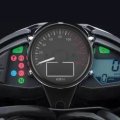 Universal Motorcycle Digital Speedometer Lcd Tachometer Speed Gauge 0-160km H Black Led Display Waterproof Abs Shell